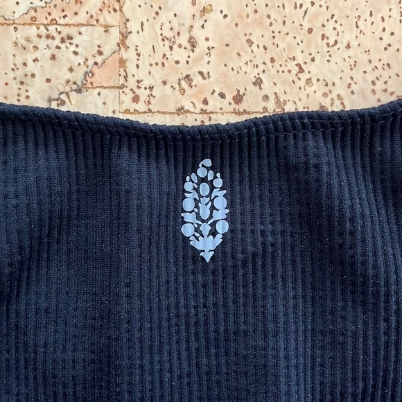 FREE People Movement Black Crop Tank - Picture 4 of 5